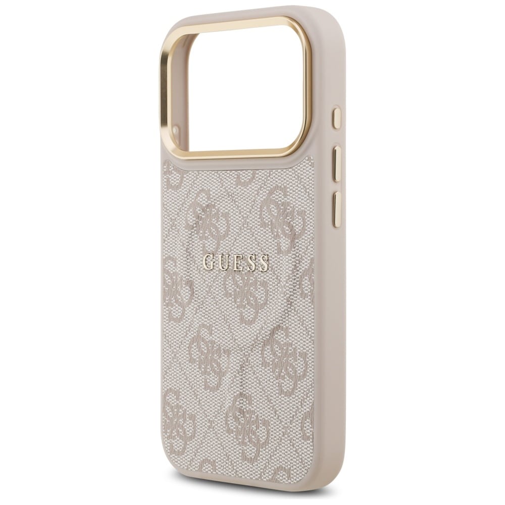 Θήκη Guess 4G PU Classic Logo MagSafe για iPhone 17 Pro ροζ - Image 6