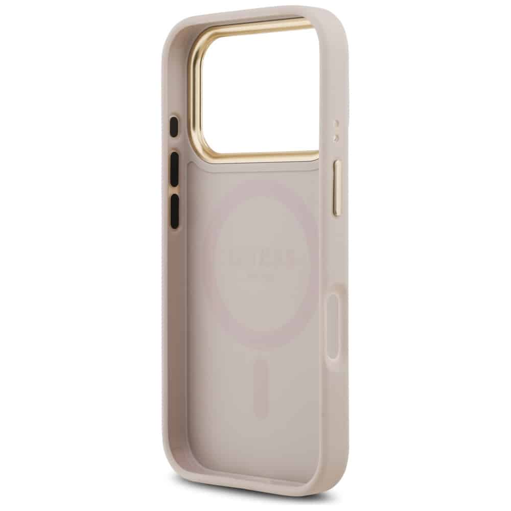 Θήκη Guess 4G PU Classic Logo MagSafe για iPhone 17 Pro ροζ - Image 7