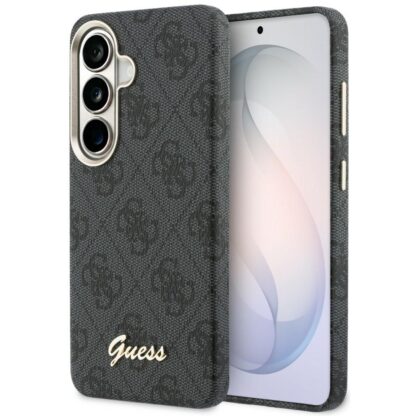 Θήκη Guess 4G Script MagSafe για Samsung Galaxy S26 μαύρη