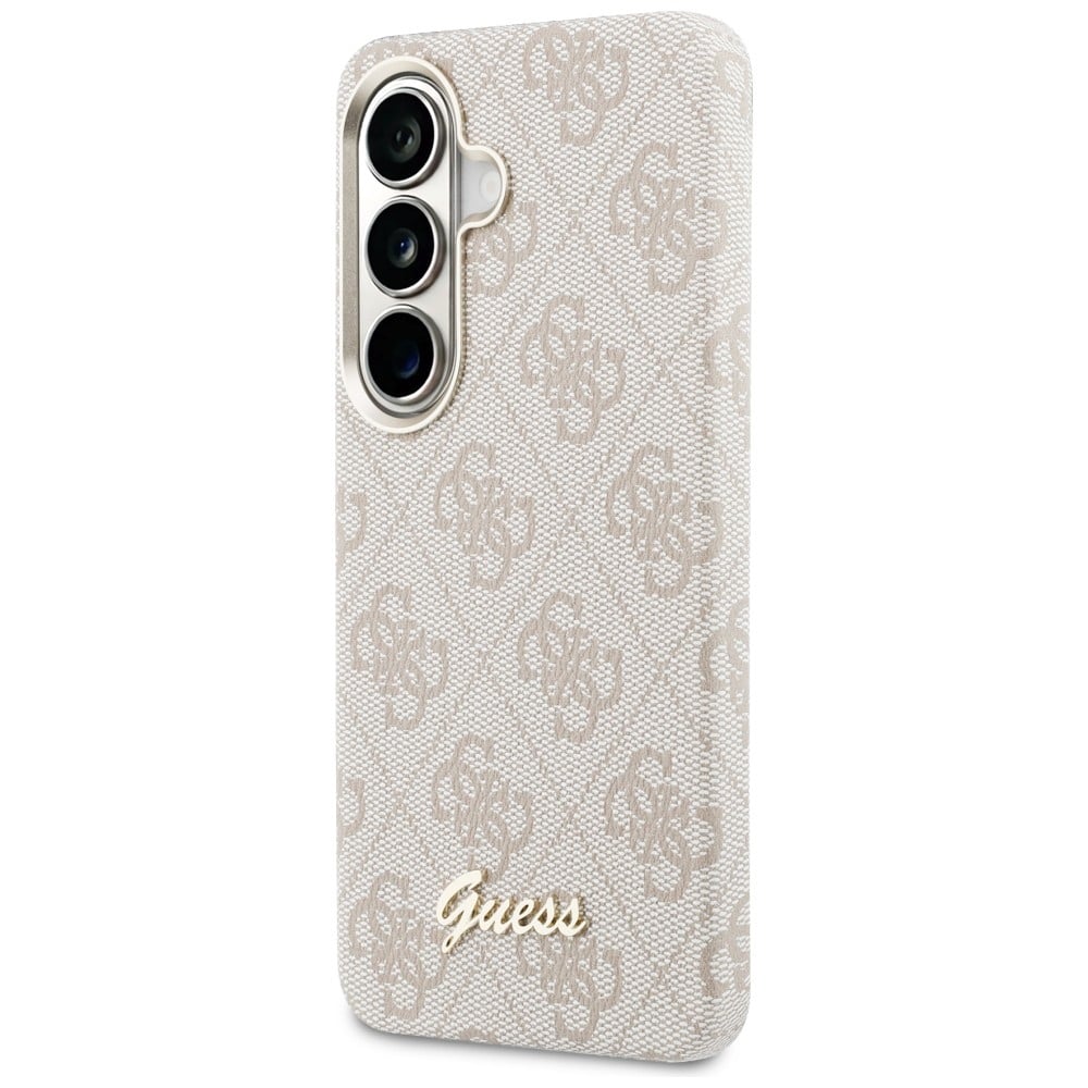 Θήκη Guess 4G Script MagSafe για Samsung Galaxy S26 ροζ - Image 2