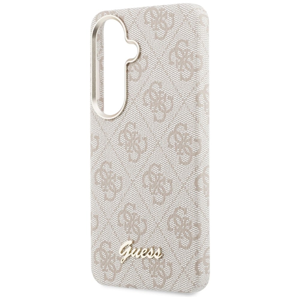 Θήκη Guess 4G Script MagSafe για Samsung Galaxy S26 ροζ - Image 6