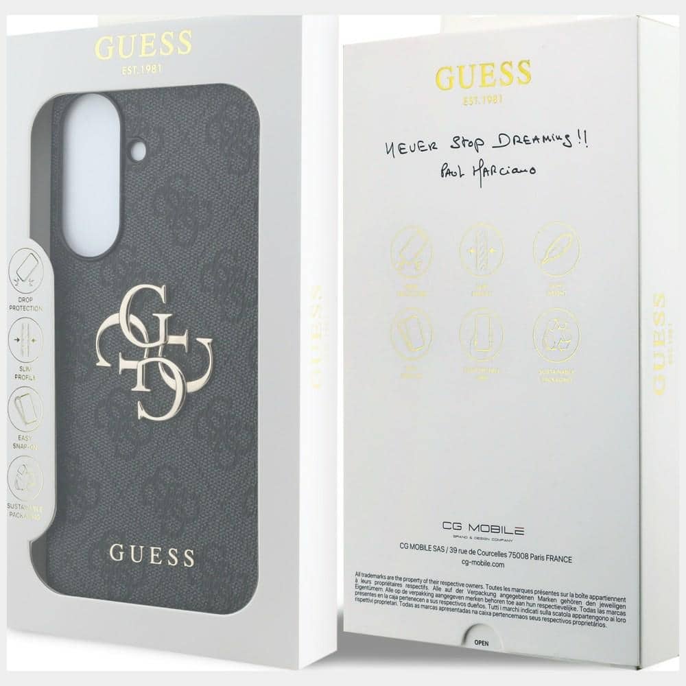 Guess Leather 4G Metal Logo - θήκη για Samsung Galaxy A57 - Μαύρο - Image 8