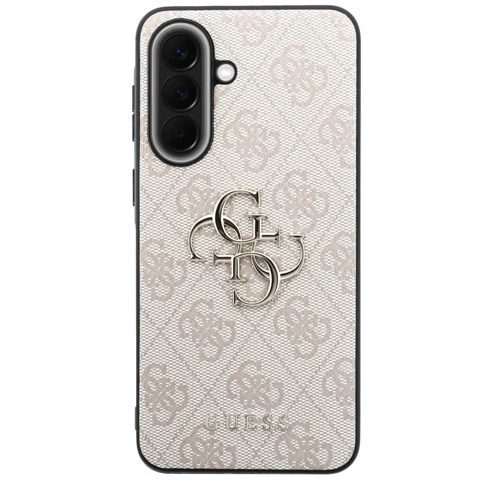 Guess Leather 4G Metal Logo - θήκη για Samsung Galaxy A57 - Ροζ - Image 3