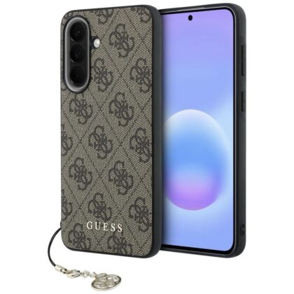 Θήκη Guess 4G Charm για Samsung Galaxy A57 5G καφέ