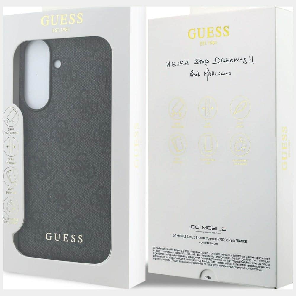 Θήκη Guess 4G Classic για Samsung Galaxy A57 5G μαύρη - Image 8