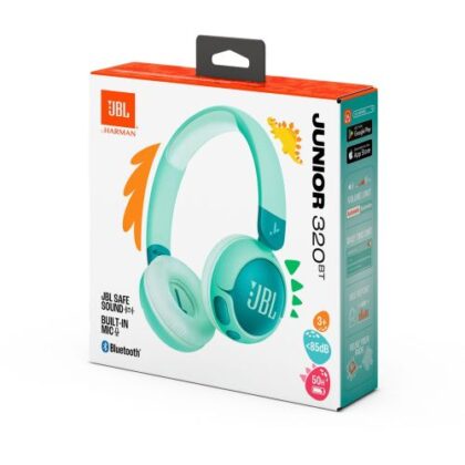 JBL JR320BT Ασύρματα Ακουστικά Bluetooth On-Ear για Παιδιά Πράσινα EU