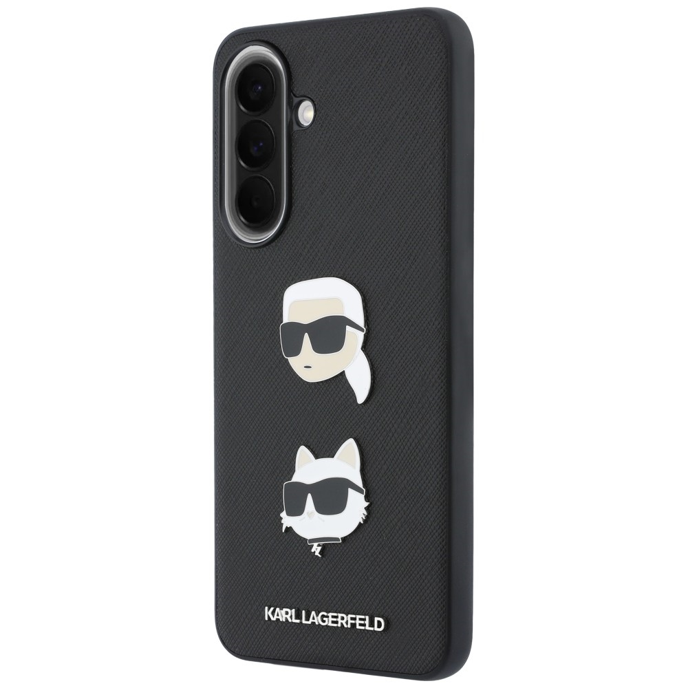 Karl Lagerfeld Karl Lagerfeld & Choupette Heads Pins & Logo - θήκη για Samsung Galaxy A37 - Μαύρο - Image 2