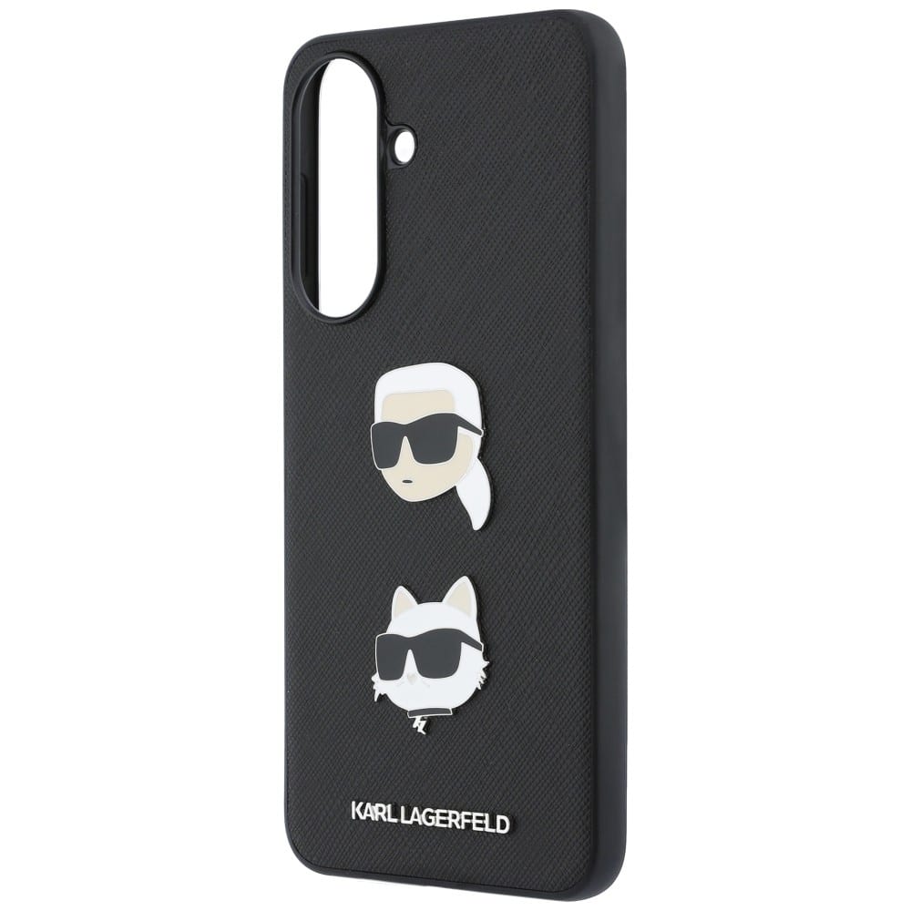 Karl Lagerfeld Karl Lagerfeld & Choupette Heads Pins & Logo - θήκη για Samsung Galaxy A37 - Μαύρο - Image 6
