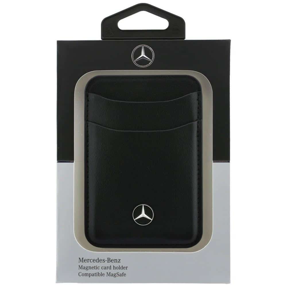 Πορτοφόλι με μαγνητικές κάρτες Mercedes Δερμάτινο μαύρο - Image 6