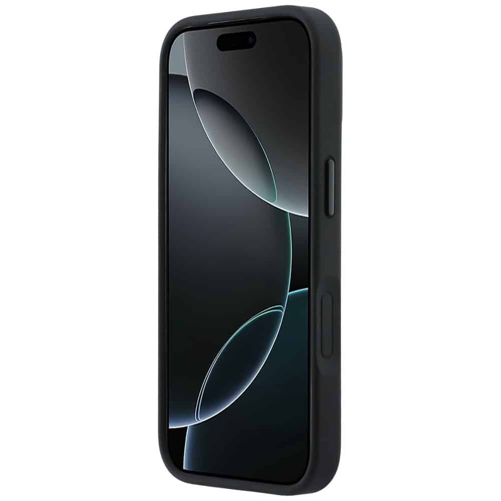 Θήκη Mercedes Δερμάτινη Mesh με Κορδόνι MagSafe για iPhone 17 Pro Max κόκκινη - Image 5