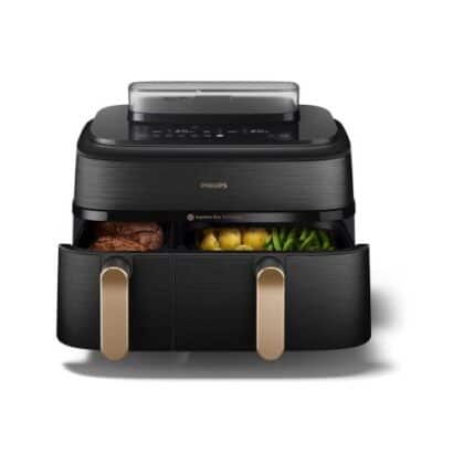 Philips Airfryer Σειρά 5000 NA552/00, 9L Μαύρο / Χρυσό ΕΕ - ΜΟΝΟ ΖΗΜΙΑ ΣΤΟ ΚΟΥΤΙ