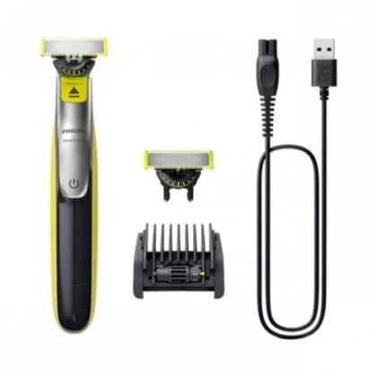 Ξυριστική μηχανή Philips OneBlade 360 Face QP2734/23 Πράσινη EU