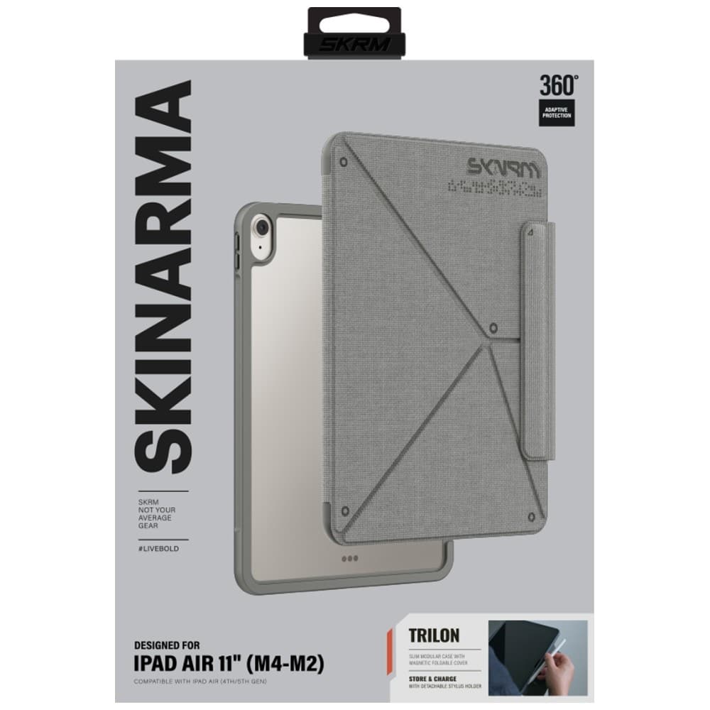 Skinarma Trilon - θήκη για Apple iPad Air 11 (2024) / (2025) (2026) - Γκρι - Image 7