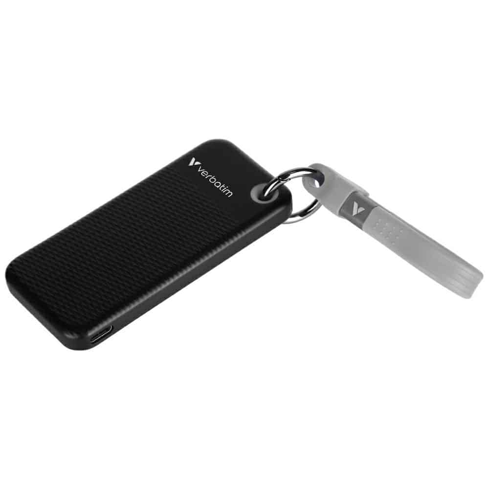 Εξωτερικός Δίσκος Verbatim Pocket SSD 256GB USB-C 3.2 γενιάς 2 μαύρο-γκρι 32415 - Image 3