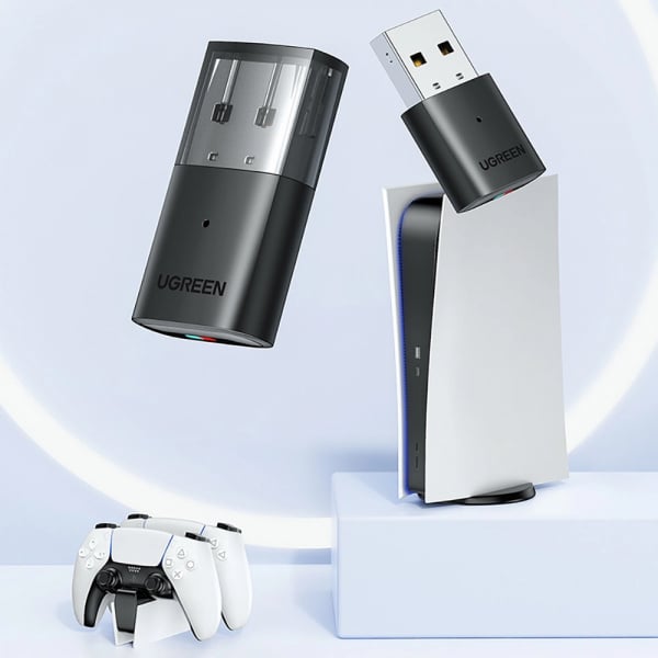 Ugreen bluetooth adapter for Playstation / Nintendo Switch headphones Μαύρο (CM408) - Image 3