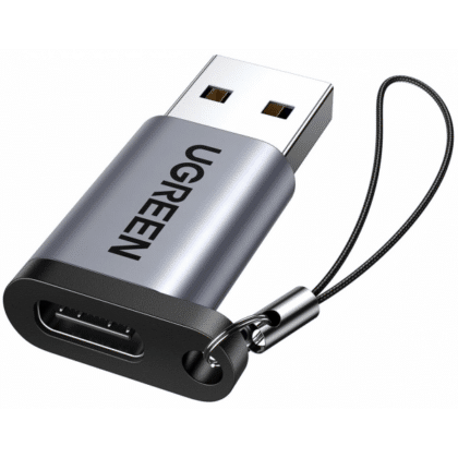 Προσαρμογέας USB-C σε USB-A UGREEN US276, Γκρι