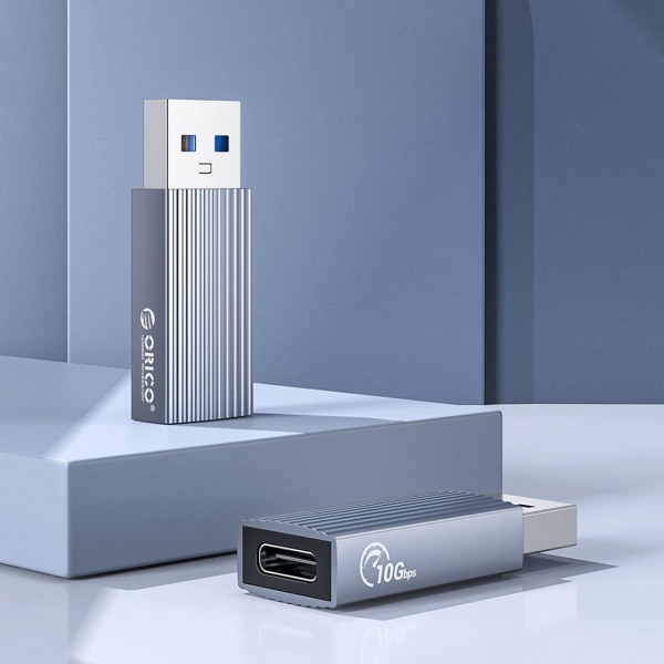 Προσαρμογέας USB-C σε USB-A Orico AH-AC10, Γκρι - Image 2