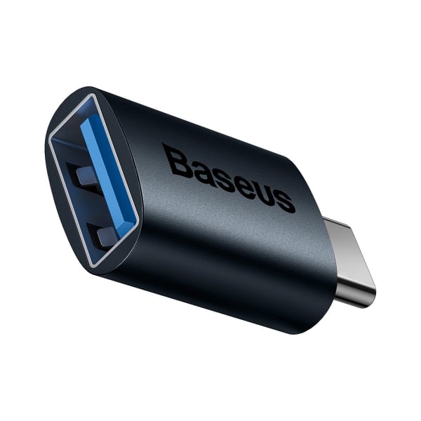 Προσαρμογέας OTG USB-C σε USB-A Baseus INGENUITY, Μπλε ZJJQ000003 - Image 2