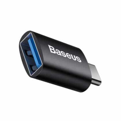 Προσαρμογέας OTG USB-C σε USB-A Baseus INGENUITY, Μαύρος