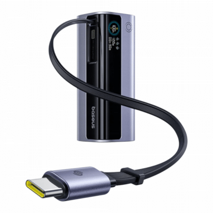 Μπαταρία Baseus EnerGeek GR11, 10000mAh, 100W, QC + PD, Γκρι E0027A01