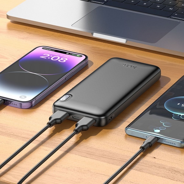 Powerbank Hoco J128, 10000mAh, 10W, Μαύρο - Image 3