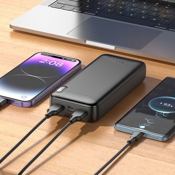 Powerbank Hoco J128A, 20000mAh, 10W, Μαύρο - Image 3