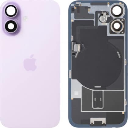 Κάλυμμα μπαταρίας / πίσω γυαλί για Apple iPhone 17, λεβάντα, τραβηγμένο (βαθμού Α)