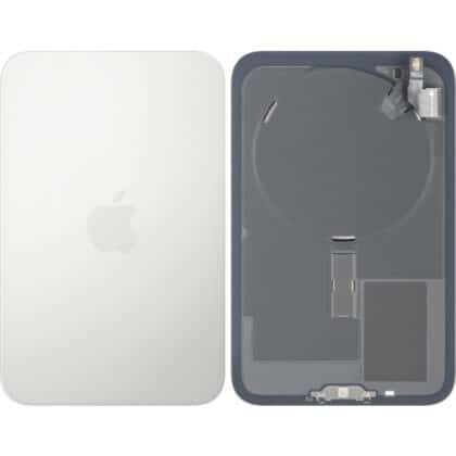 Κάλυμμα μπαταρίας / πίσω γυαλί για Apple iPhone 17 Pro Max, ασημί, τραβηγμένο (βαθμού Α)