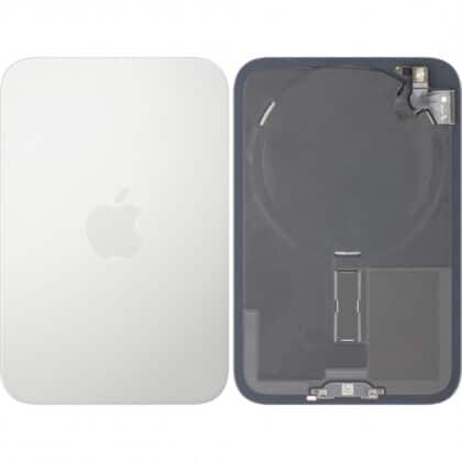 Κάλυμμα μπαταρίας / πίσω γυαλί για Apple iPhone 17 Pro, ασημί, τραβηγμένο (βαθμού Α)