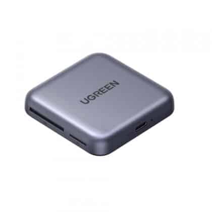 Συσκευή ανάγνωσης καρτών USB-C UGREEN CM898 (65095), SD - microSD, Γκρι