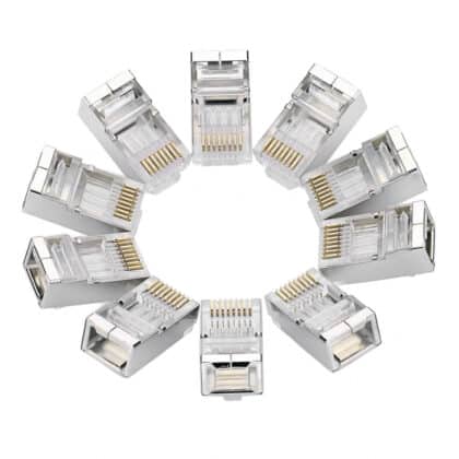Βύσμα UGREEN NW111, RJ45, Cat6, συσκευασία 10 τεμαχίων