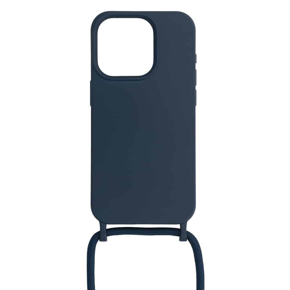 OEM Σιλικόνης με Λουράκι - θήκη για Apple iPhone 13 Pro Max - Μπλε - Image 2