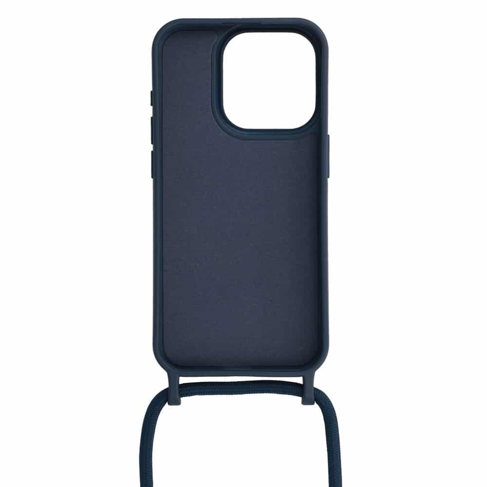 OEM Σιλικόνης με Λουράκι - θήκη για Apple iPhone 15 Plus - Μπλε - Image 3