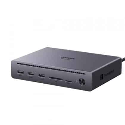 Κόμβος Thunderbolt UGREEN U712, 10 σε 1, Γκρι