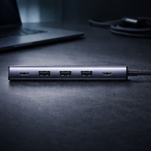 Hub USB-C UGREEN CM511 (75642), 6 σε 1, Γκρι - Image 5