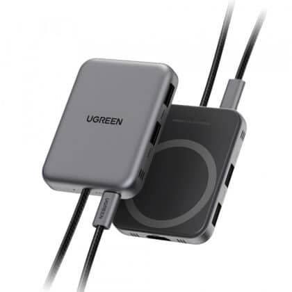 Hub USB-C UGREEN CM896 (65759), 7 σε 1, Γκρι
