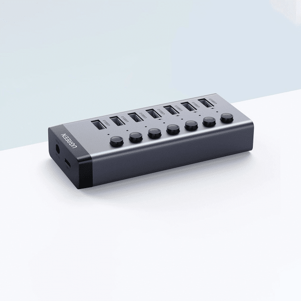 HUB USB UGREEN CM481, 7 x USB-A 3.0, Γκρι - Image 5