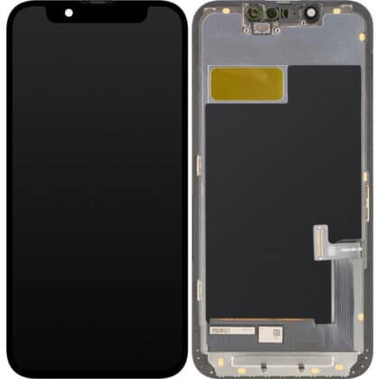 Μονάδα οθόνης LCD MP για Apple iPhone 13 mini, OLED FHD IC κινητή έκδοση, Aftermarket, μαύρο