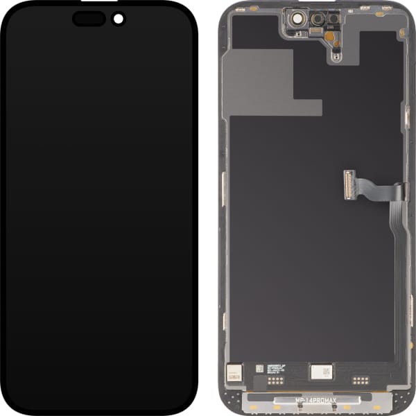 Μονάδα οθόνης LCD MP για Apple iPhone 14 Pro Max, Premium Soft OLED FHD 120Hz Διαγνωστική έκδοση, Aftermarket, Μαύρο - Image 2