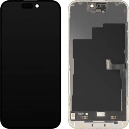 Μονάδα οθόνης LCD MP για Apple iPhone 15 Pro, Premium Soft OLED FHD έκδοση 120Hz, Aftermarket, Μαύρο