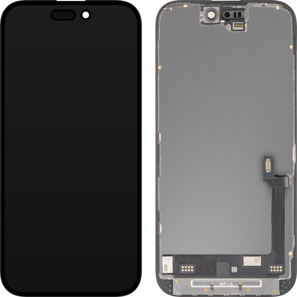 Μονάδα οθόνης LCD MP για Apple iPhone 16, Premium Soft OLED FHD 120Hz Διαγνωστική έκδοση, Aftermarket, Μαύρο - Image 2