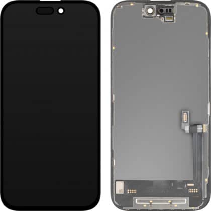 Μονάδα οθόνης LCD MP για Apple iPhone 16, Soft OLED FHD 120Hz IC Κινητή έκδοση, Aftermarket, Μαύρο