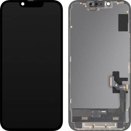 Μονάδα οθόνης LCD MP για Apple iPhone 17e / 16e, Soft OLED FHD 120Hz IC Κινητή έκδοση, Aftermarket, Μαύρο