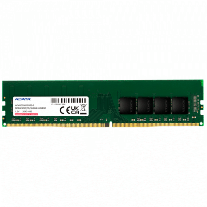 Μονάδα μνήμης RAM Adata Premier, DDR4, 16GB, 3200Mhz AD4U320016G22-SGN