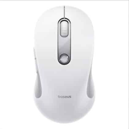 Ασύρματο ποντίκι Baseus F02, 1600DPI, BT / Wi-Fi, Λευκό B0203302