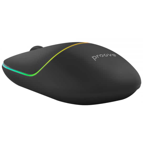 Proove - Ασύρματο Ποντίκι Blink (WMBL00002001) - για Γραφείο, Εργονομικό, 2.4GHz, BT5.0, 4 Κουμπιά, 800-1600DPI, 650mAh - Μαύρο - Image 3