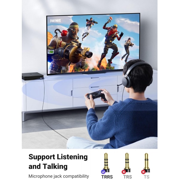 Ugreen CM383 audio Αντάπτορας - Γκρί - Image 3