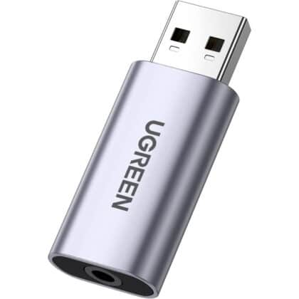 Ugreen CM383 audio Αντάπτορας - Γκρί