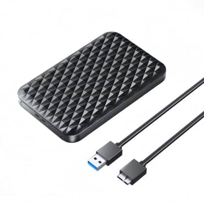 Θήκη σκληρού δίσκου Orico 2520U3-V1 για SATA 2,5 ιντσών, microUSB 3.0, μαύρο