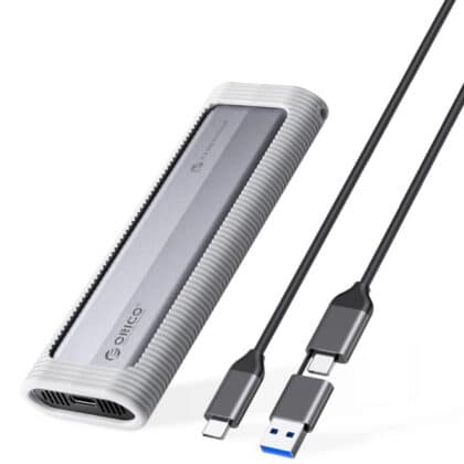 Θήκη SSD Orico AXM2-G2 για SATA M.2 NVMe, Γκρι